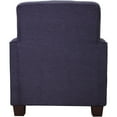thumbnail image 4 of Johnston Trackarm Lounge Chair - Eggplant, 4 of 6