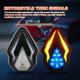 thumbnail image 1 of Luz de señal de giro de motocicleta LED Moto Luz diurna 12V LED Señal de luz Moto Accesorios (Azul), 1 of 3