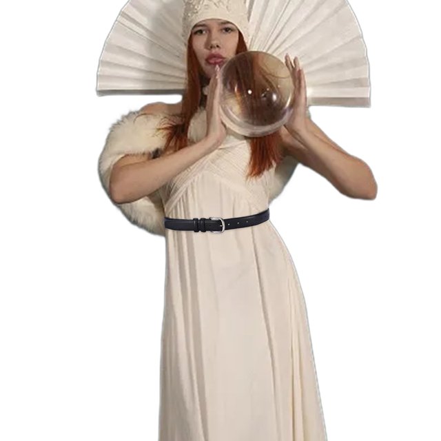 Cinturón de piel sintética para mujer, cinturón fino con hebilla para pantalones vaqueros, vestido