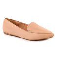 thumbnail image 2 of Women Flats Comfortable Pointed Toe Women Loafers,Beige 8.5, 2 of 5
