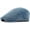 Denim Blue, variant on Denim Vintage Cap Newsboy Flat Ivy Pre-shaped Hard Brim, Adjustable Dual Side Metal Buckles, Breathable Washed Cotton Cabbie Hat