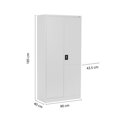 thumbnail image 2 of Gabinete Multiusos Guardex  HAMBURGO Metálico C/ Estante Ajustable Y Puertas, 2 of 9