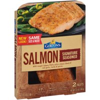 Gorton's Signature Seasoned Salmon, 6.5 oz., 2 ct