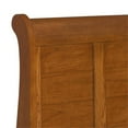 thumbnail image 3 of Grandpas Cabin Medium Brown Full Sleigh Bed, 3 of 7
