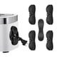 thumbnail image 1 of Organizador de cables Baskiss para electrodomésticos de cocina, paquete de 5 (negro), 1 of 7