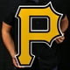 Pirates de Pittsburgh 20" P Logo en Acier Découpé au Laser Signe – image 1 sur 1