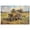 Gallery Wrapped, variant on Art Remedy Classic Landscape Canvas, 24" x 16", Gallery Wrapped, Summer Flower Wagon