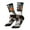 2 Black-2, variant on Flower Horn Skull A Print Adult Socks for Men & Women,Calf Socks, Ankle Socks,Boots Socks,Breathable Casual Sock,Unisex Crew Socks