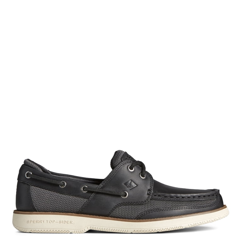 NWT Sperry Men\'s, Surveyor 2 Eye Boat Shoe, Baja Black, Size 9.5 Surveyor 2 Eye Boat Shoes Black | Sperry main image 4
