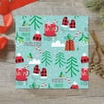 thumbnail image 2 of Christmas Cupcake Wrapping Paper 23x58 Inch Gift Wrap Roll, Xmas Birthday Gift Wrap Paper for Holiday Party Celebration, 2 of 4