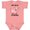 Mauve, variant on Inktastic Cant Say No to this Face- cute pig Boys or Girls Baby Bodysuit