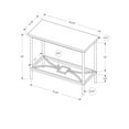 thumbnail image 3 of Accent Table Side End Narrow Small 2 Tier Bedroom Metal Brown, 3 of 5