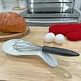thumbnail image 3 of AuldHome Farmhouse White Spoon Rest, Distressed Enamel Ceramic Spoon Holder in Rustic Style, 3 of 9