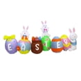 thumbnail image 4 of segolike 10ft Easter Inflatables Outdoor Decorations Inflatable Easter Bunny and Colorful, 4 of 9