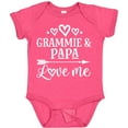 thumbnail image 3 of Inktastic Grammie and Papa Love Me Boys or Girls Baby Bodysuit, 3 of 5