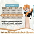 thumbnail image 4 of TAYUZO Rehabilitation Robot Gloves, Left+Right Size M – Physical Therapy Gloves for Stroke Recovery, USB Rechargeable, 4 of 6