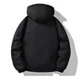 thumbnail image 6 of YLSDY Fashion Men's Insulated Winter Jackets Warm Heavyweight Zip Windproof Jackets Soft Hooded Thickened Coats For Outdoor Hiking Black XXXXL, 6 of 9