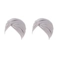 thumbnail image 2 of Turbante musulmán Sonducket Hijabs 2piezas gris claro, 2 of 5