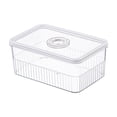 thumbnail image 1 of Becaristey Easy To Pick Up Pantry Kitchen Organizer Rounded Without Burrs Transparent Color medium size, 1 of 6