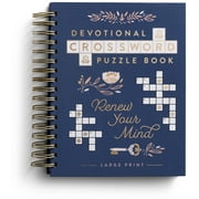 DaySpring Devotional Crossword Puzzle: Renew Your Mind, Large Print