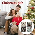 thumbnail image 6 of Christmas Decorations Christmas Throw Pillow Covers 18 x 18 Inches Set of 4 - Xmas Series Cushion Pillow Cover Custom Zippered Square for Farmhouse Home and Sofa Christmas Decorations, 6 of 6