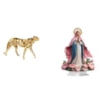 thumbnail image 1 of Figura de guepardo,Figura de guepardo dorado,adorno de escritorio moderno,Escultura de la Natividad,Adorno acrílico 2D Adorno de pie,Centro de mesa con decoración de belén acrílico, 1 of 8
