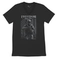 thumbnail image 5 of Freedom Isn't Free V-Neck T-shirt American Hero Patriotic Soldier DD 214 POW MIA Military Warrior Veterans Day Tee, 5 of 7
