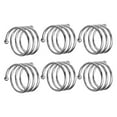 thumbnail image 2 of jifeng 6Pcs Napkin Holder Accessory Tableware Metal Iron Napkin Rings Serviette Buckles Argent, 2 of 7