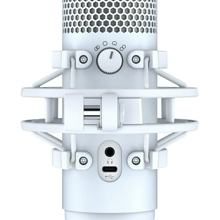 HyperX - QuadCast S Wired Multi-Pattern USB Electret Condenser Microphone