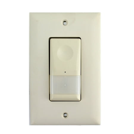 Pass & Seymour Legrand MCB-LACC4 Premium Motion Activated Bedroom Switch, Light