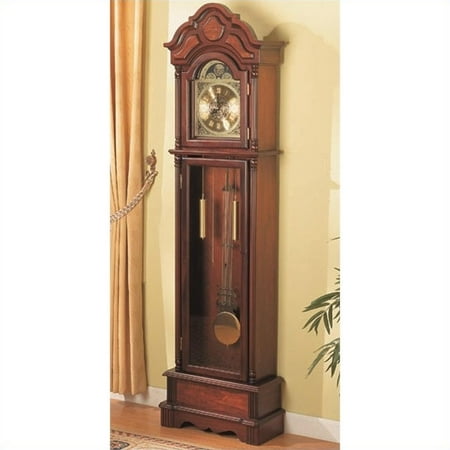 Coaster Grandfather Clock in Brown Red | Walmart Canada