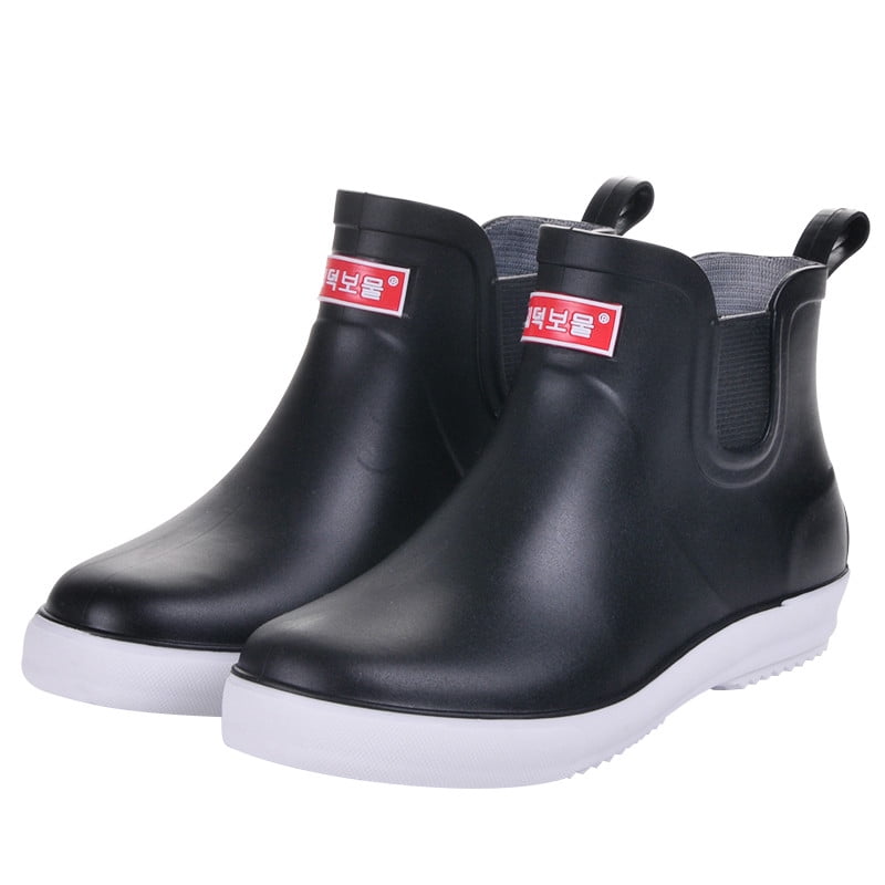 low top rain boots