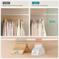 thumbnail image 5 of 30 Pack Velvet Hangers Clothes Hanger with Swivel Hook Non-Slip for Coat Shirt Dress Pants Tie Cloud White, 5 of 8