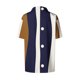 thumbnail image 5 of Blusas para las mujeres Casual manga corta impresa con botón de bolsillo, camiseta cómoda para primavera verano, 5 of 7