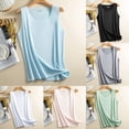 thumbnail image 3 of Lefu Women Ice Silk Traceless Sleeveless Tank Tops Singlet Quick Dry Sports Vests, 3 of 7