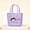 Purple, variant on Disney Blue Bag, Women's Waterproof EVA Beach Tote Bag,Portable Handbag for Work, Travel(small size)