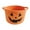Orange, variant on Honmine Halloween Gift Basket, Pumpkin Design Bucket with Cotton Rope Handle, Candy Storage Container for Trick-or-Treat Collection, Party Favor Display, Seasonal Decoration