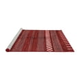 thumbnail image 2 of Ahgly Company Machine Washable Indoor Rectangle Abstract Red Modern Area Rugs, 2' x 4', 2 of 4