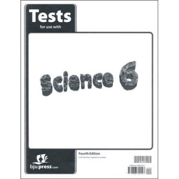 Science Grade 6 Tests (4th Edition)