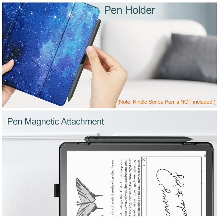 For  Kindle Scribe 10.2 Smart Case Stand Magnetic Cover