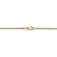 thumbnail image 3 of 14K Yellow Gold 1.2mm Diamond Cut Spiga Chain, 3 of 4