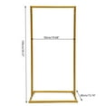 thumbnail image 2 of Metal Backdrop Stand Flower Stand Square Wedding Arch Frame for Wedding Garden, 2 of 16