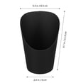 thumbnail image 4 of 100 Pcs Deep Bottom Popcorn Holders in Black for Party and Home Use, 4 of 8