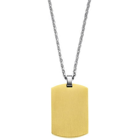 GTX Gold Stainless Steel Dog Tag, 22
