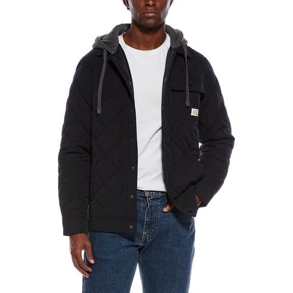 TravisMathew mens Grey Wave Jacket, m, Black
