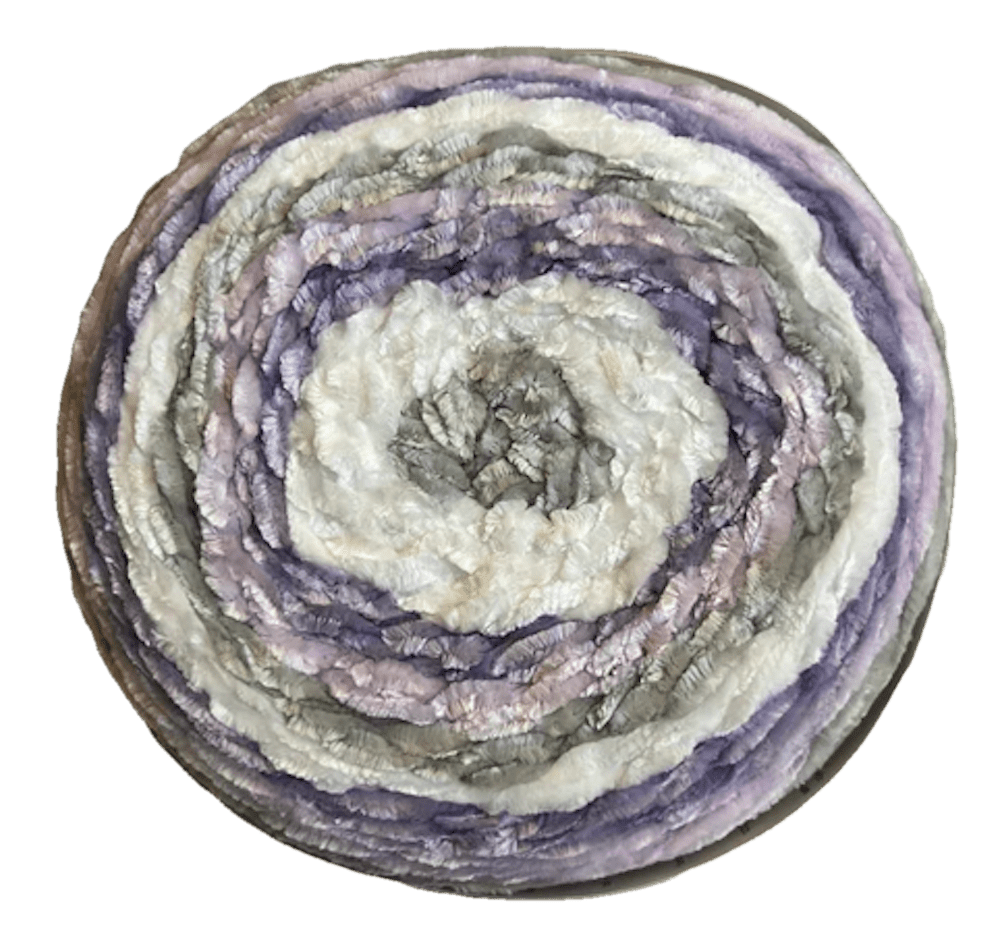Bernat Baby Velvet Stripes Spring Lilac 10.5 oz Knitting Crochet Yarn Walmart