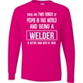 thumbnail image 3 of Inktastic Welder Funny Job Long Sleeve T-Shirt, 3 of 5
