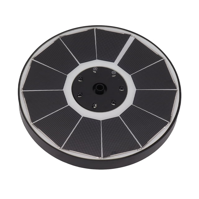 3.5W LED Solar Fountain Light With Battery 6 Nozzles Floating Split Type LED Light For Garden Birdbath Pond Pool Fish Outdoor