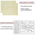 thumbnail image 2 of 3d Wooden Puzzle - 6 Piece Set Wood Dinosaur Skeleton Puzzle, 2 of 2