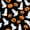 Halloween 05, variant on Homewish Halloween Pumpkin Ghost Kitchen Curtains, Witch Hat Bat Black Out Curtains Pack of 2 (42x63 Each), Black Orange